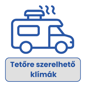 tetőre szerelhető autóklíma