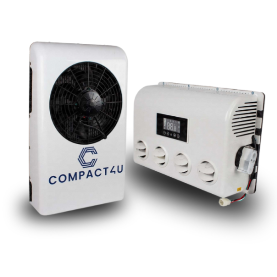 Tetőre és hátfalra szerelhető klíma